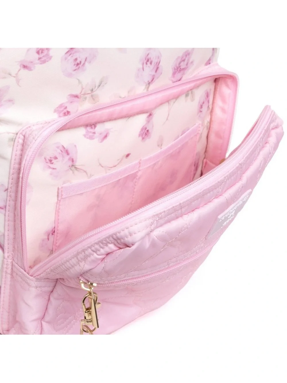 Loveshackfancy x Target Yoobi Ribbon Rosa Backpack - Sterling Dusk